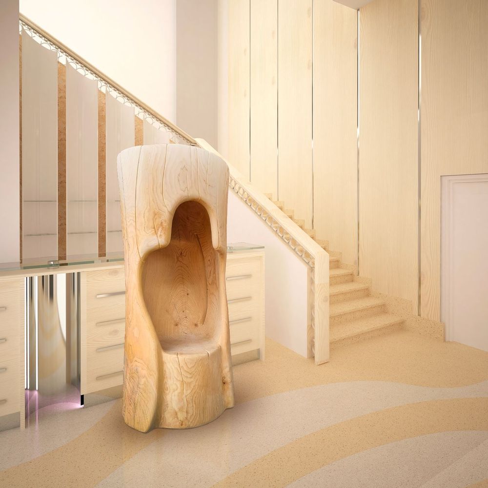 Fauteuils pour collectivités - SIMPLICITÉ (Cèdre) - Fauteuil bois - PRESENCE ART & DESIGN