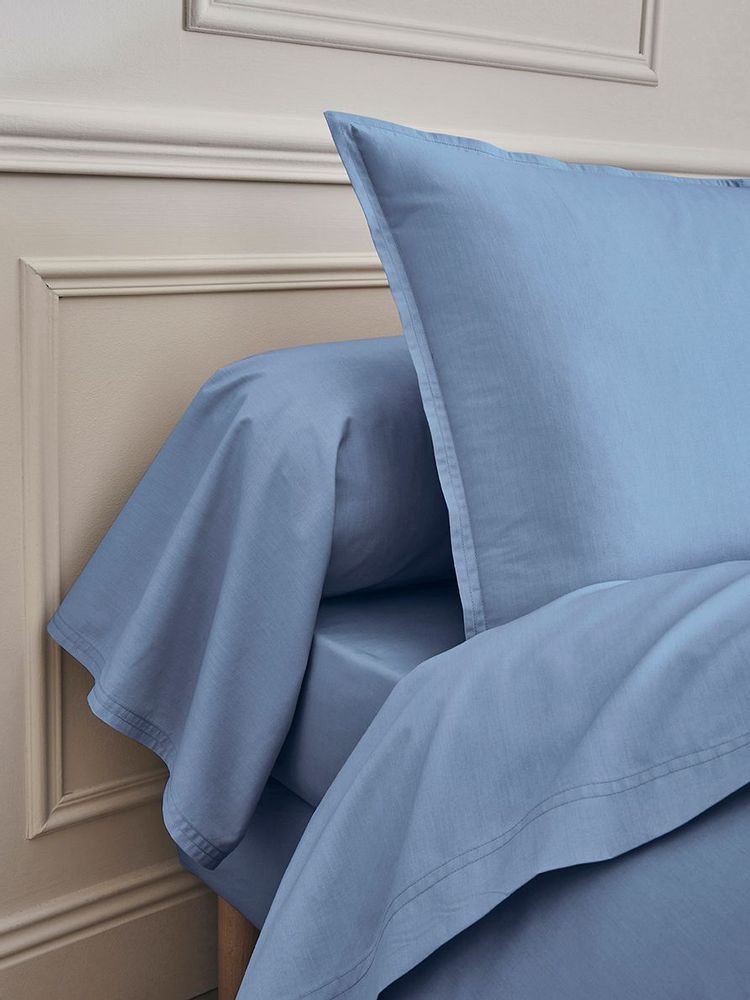 Bed linens - Première Bleu Olympe - Cotton Percale Bed Set - ESSIX