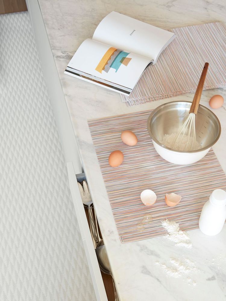 Contemporary carpets - Ribweave Placemat and Rug - CHILEWICH