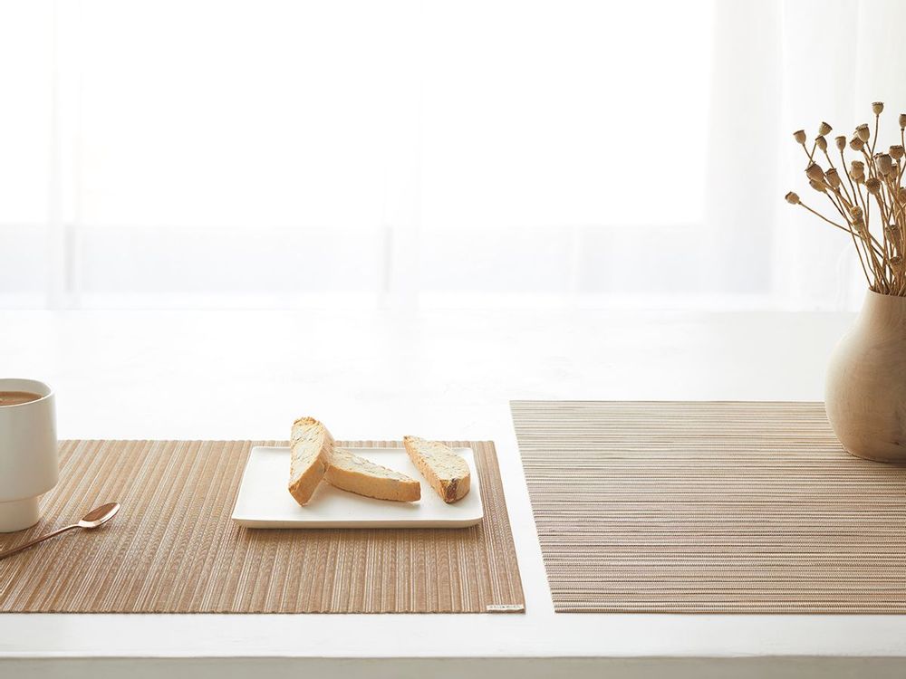 Contemporary carpets - Ribweave Placemat and Rug - CHILEWICH