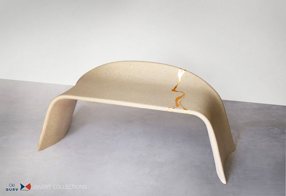 Floral decoration - PLURAL DESIGNS - Invert Furniture Collection and Celadon Sculpture - PLURAL DESIGNS