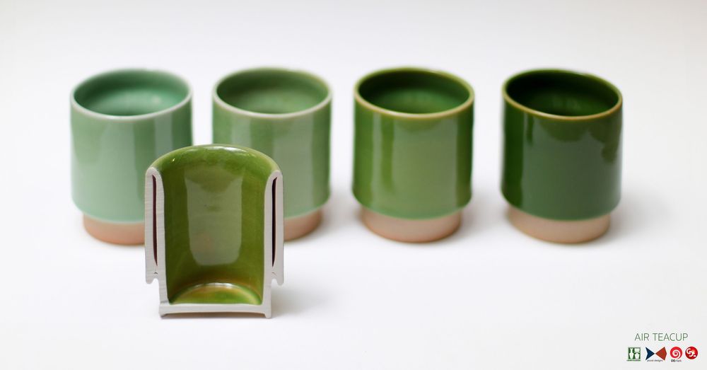 Floral decoration - PLURAL DESIGNS - Invert Furniture Collection and Celadon Sculpture - PLURAL DESIGNS