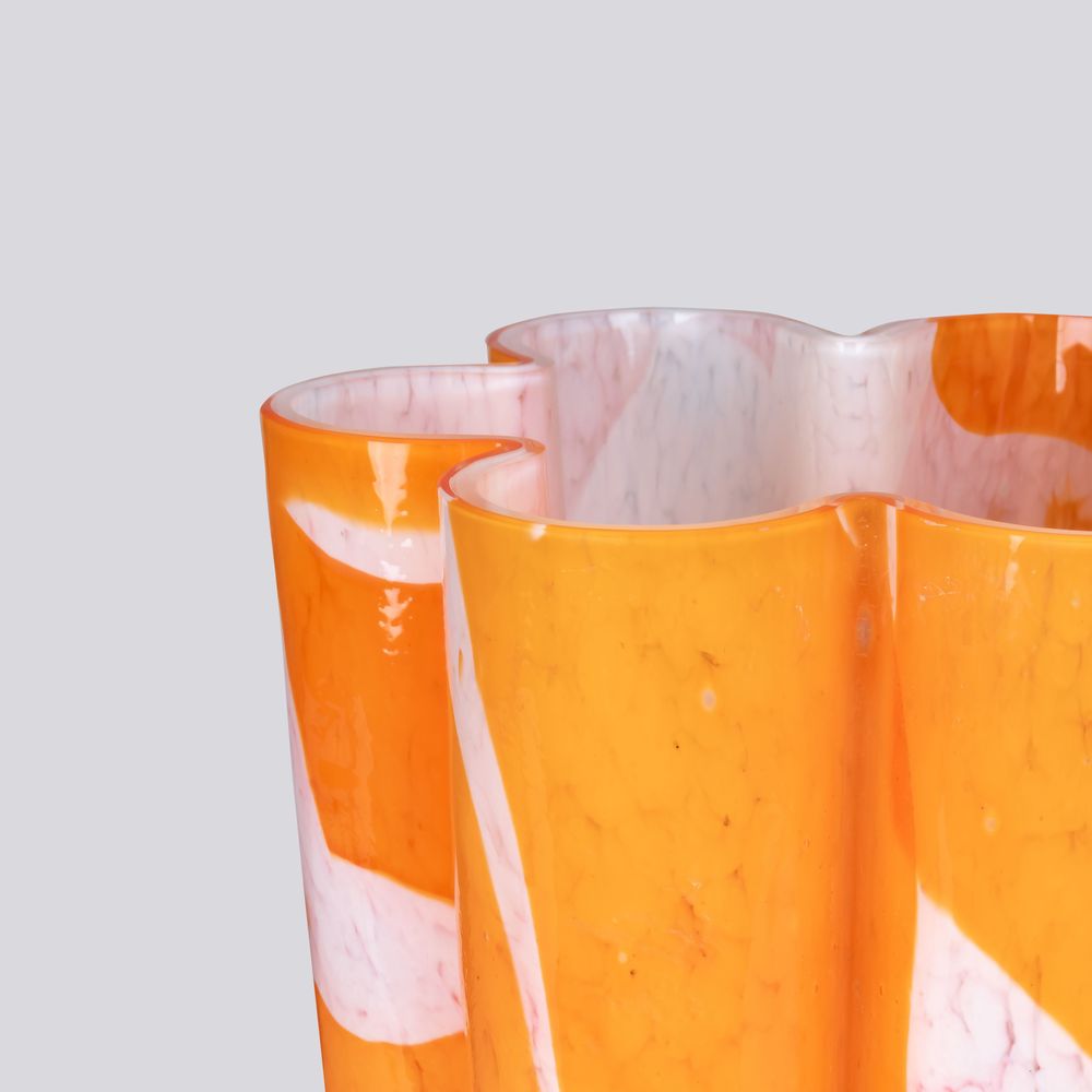 Vases - Orange Nougat Bucket Vase - STORIES OF ITALY