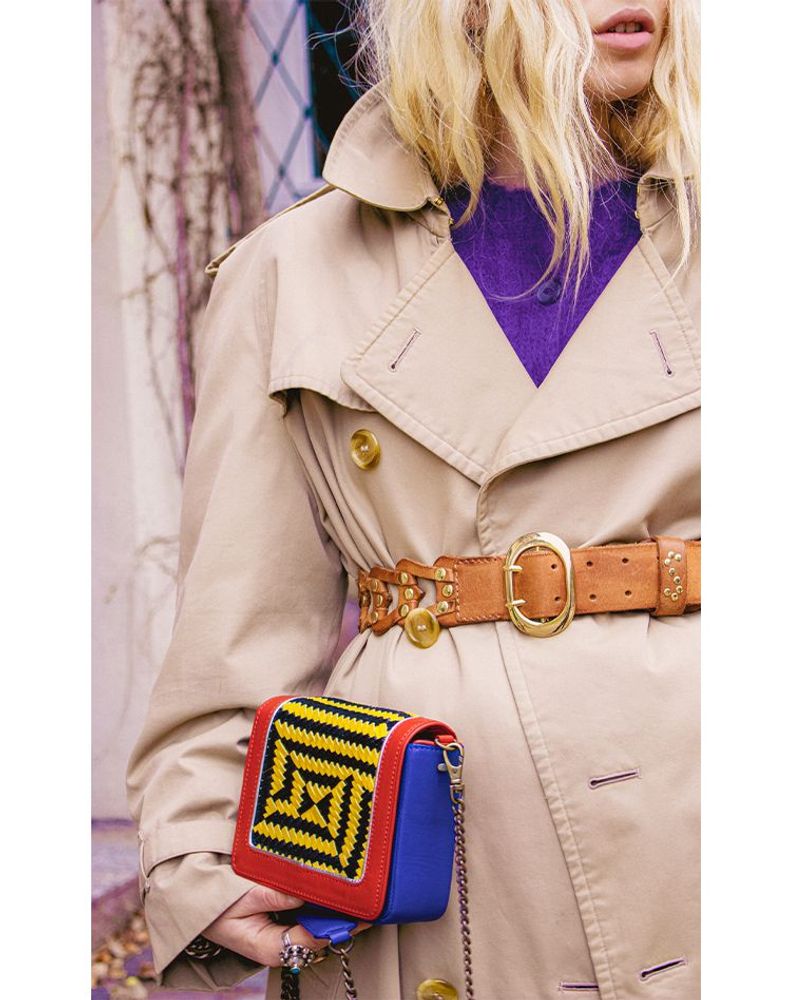 Sacs et cabas - sac crazy brain mini - SOPHIE CANO PARIS