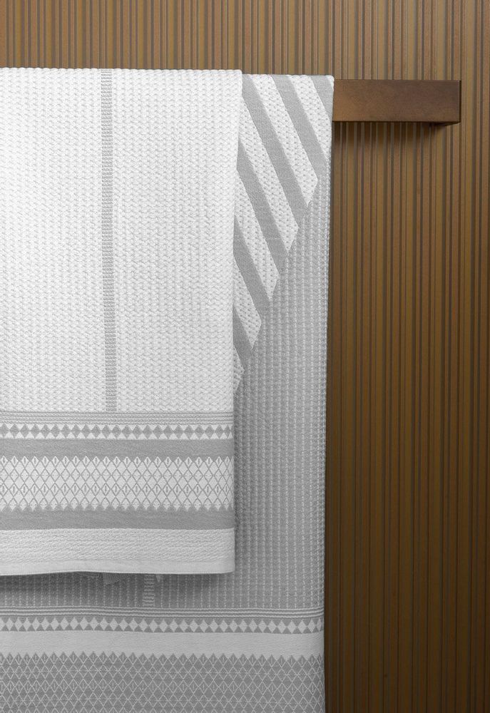 Serviettes de bain - Serviette de bain Bath Club en Coton - LE JACQUARD FRANCAIS HOSPITALITY