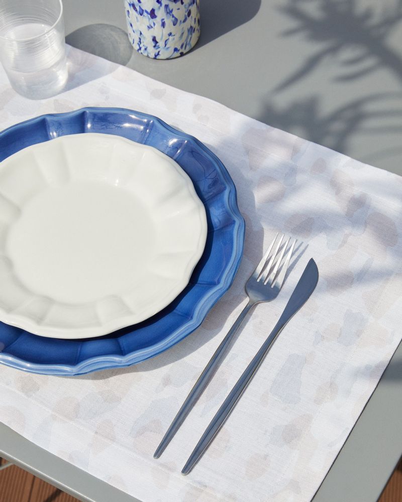 Formal plates - Ladies & Gentlemen White Dessert Plates - STORIES OF ITALY