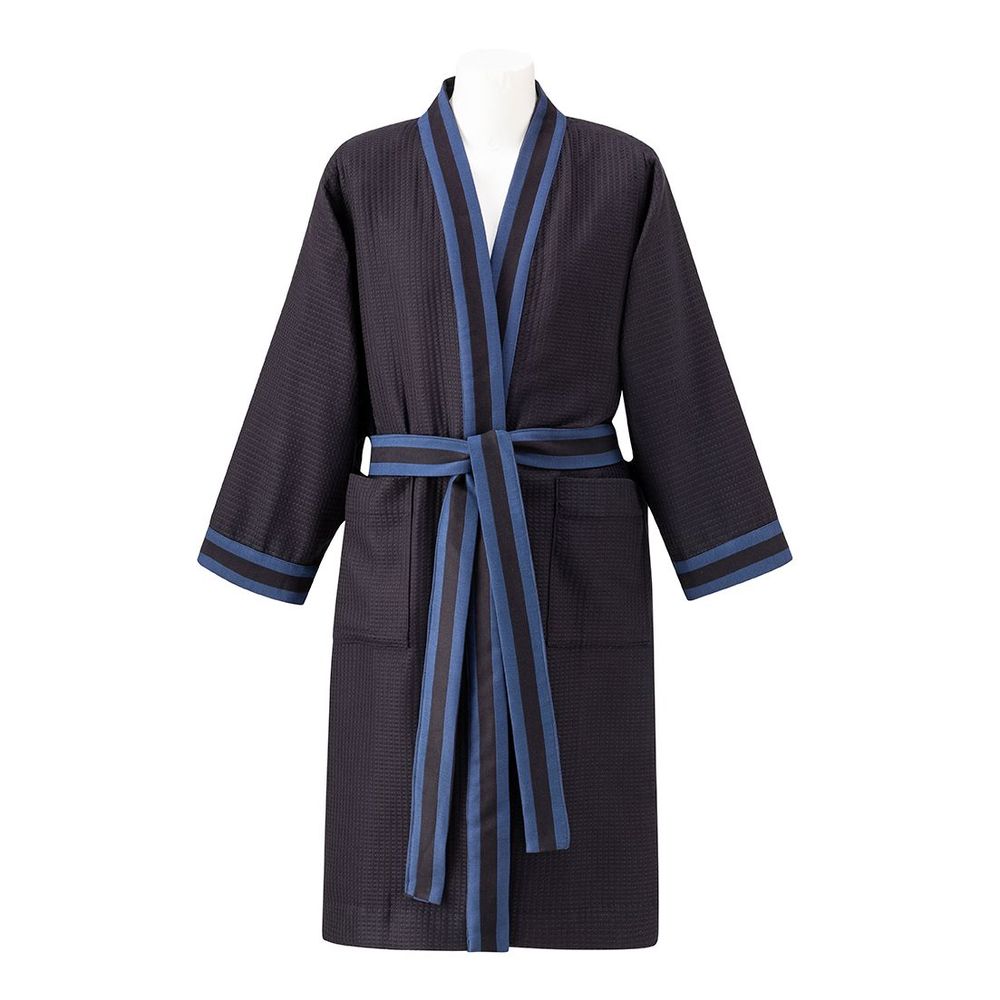 Peignoirs - Peignoir Bath Club en Coton - LE JACQUARD FRANCAIS