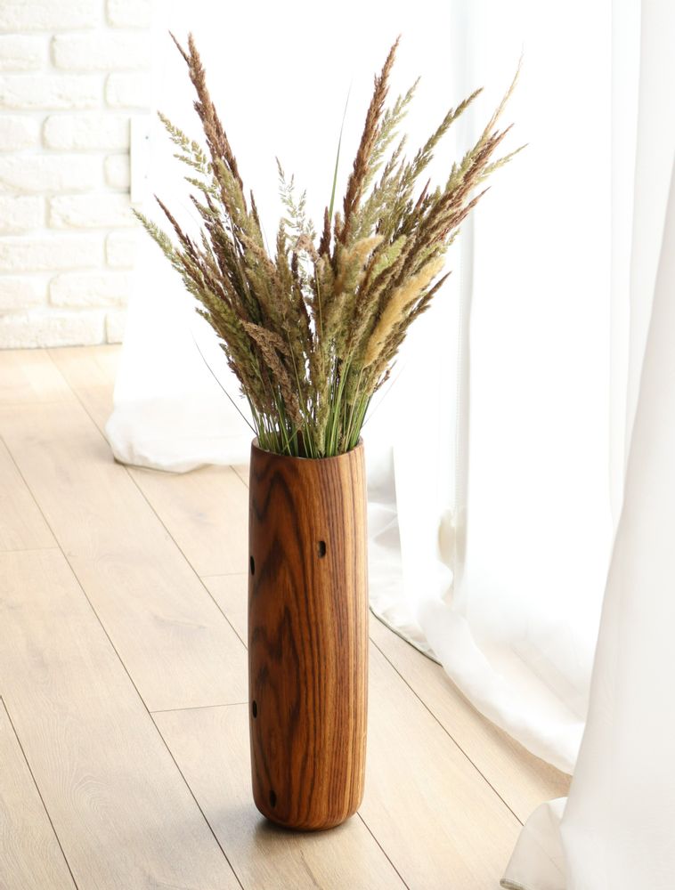 Vases - Grand vase de sol pour fleurs séchées - WOODENDREAMS