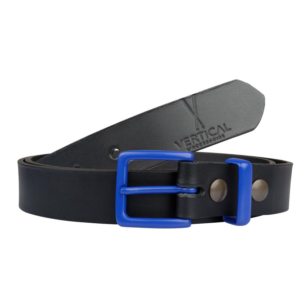 Petite maroquinerie - Ceinture cuir noir à boucle interchangeable - VERTICAL L ACCESSOIRE