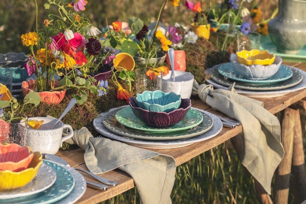 Assiettes au quotidien - FLORA - BORDALLO PINHEIRO