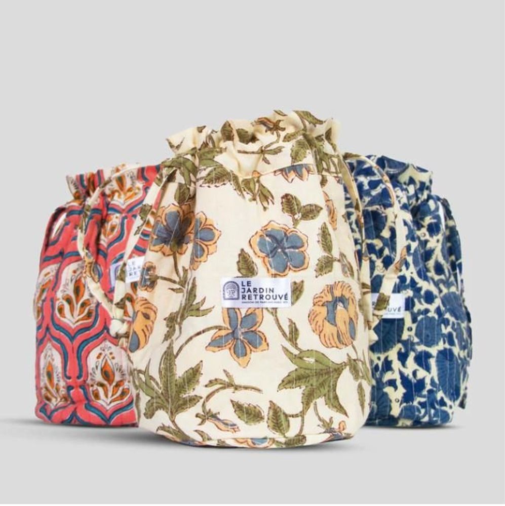 Cadeaux - Le Pochon du Voyage - LE JARDIN RETROUVÉ