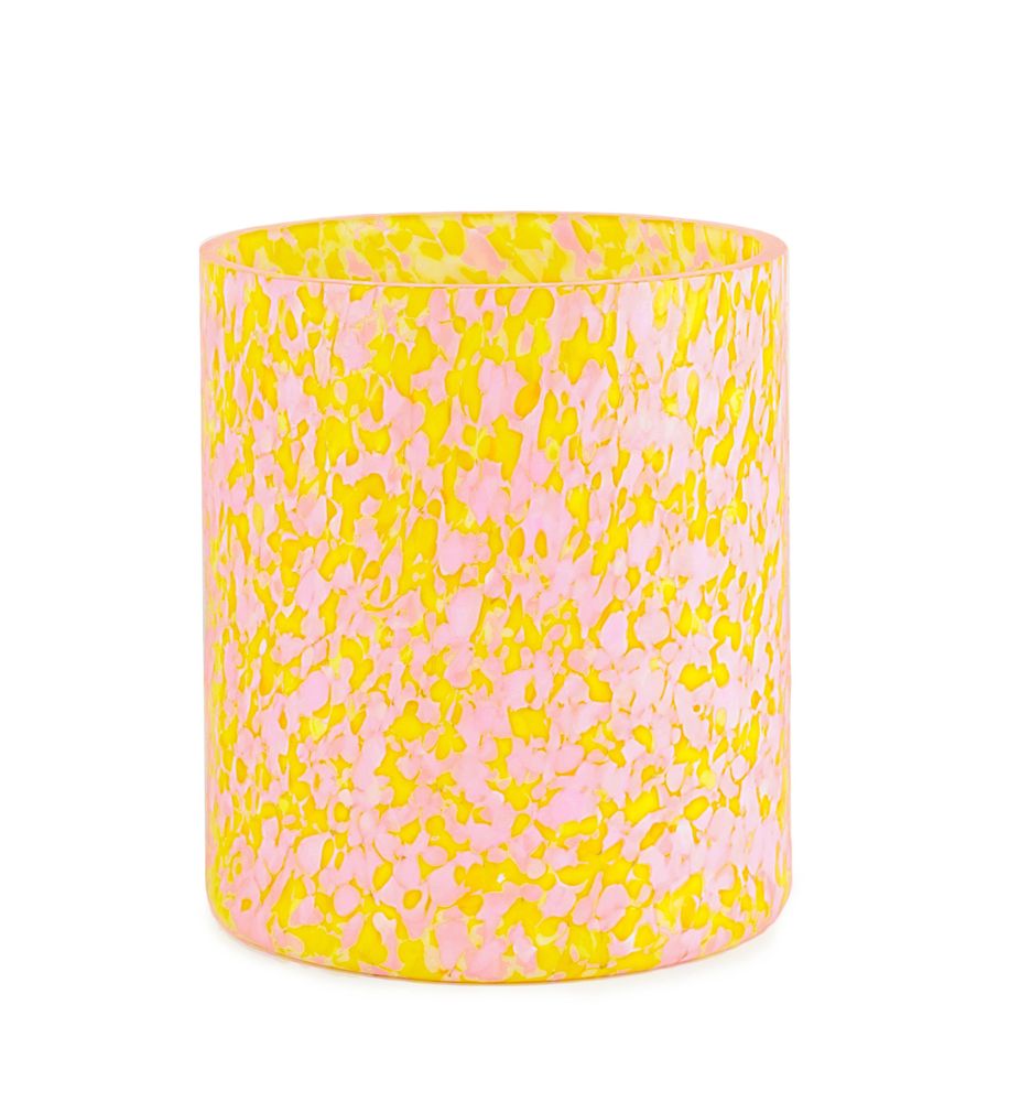 Vases - Macchia su Macchia Yellow & Pink Vase Medium - STORIES OF ITALY