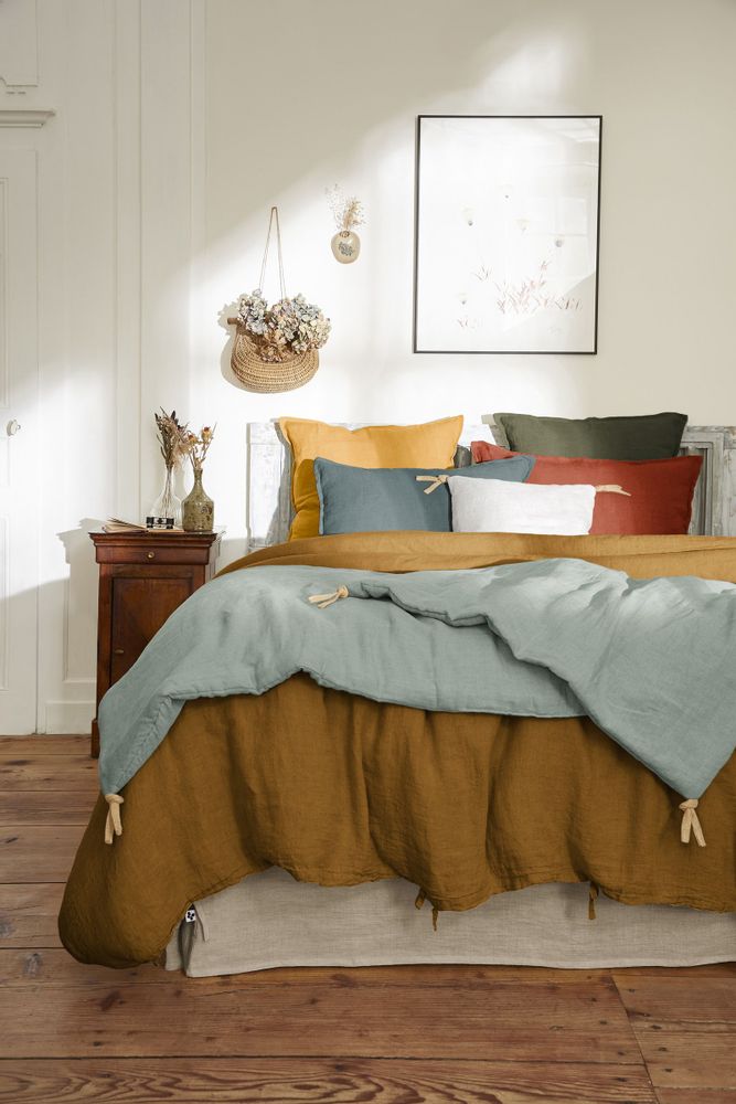 Linge de lit - Linge de maison : Nos matières tendances - L'EFFET PAPILLON