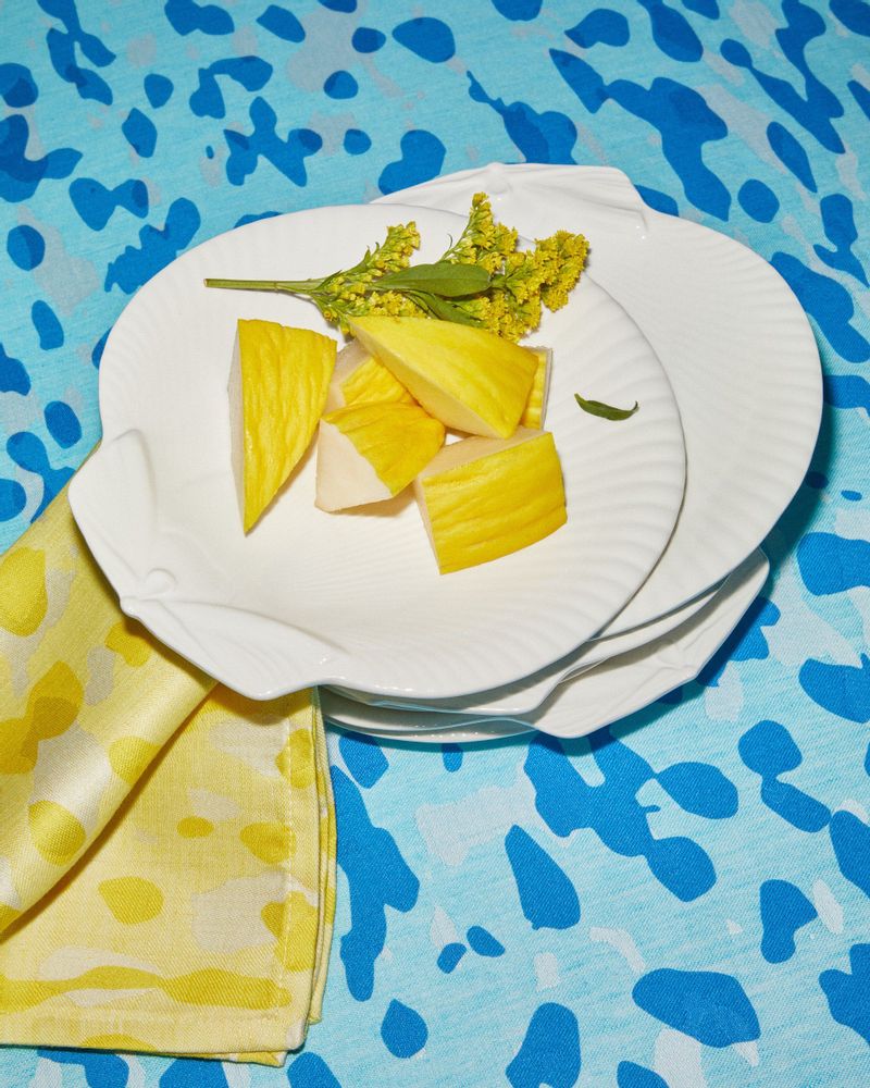 Assiettes de réception - Venus White Dessert Plates - STORIES OF ITALY