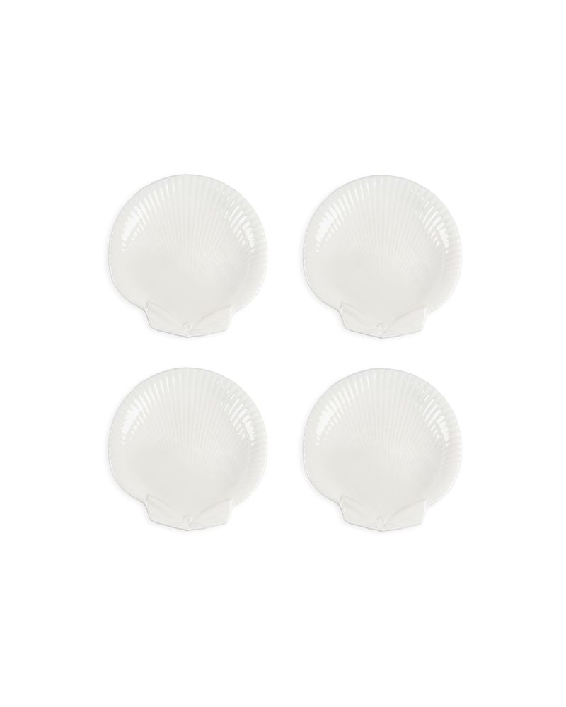 Assiettes de réception - Venus White Dessert Plates - STORIES OF ITALY