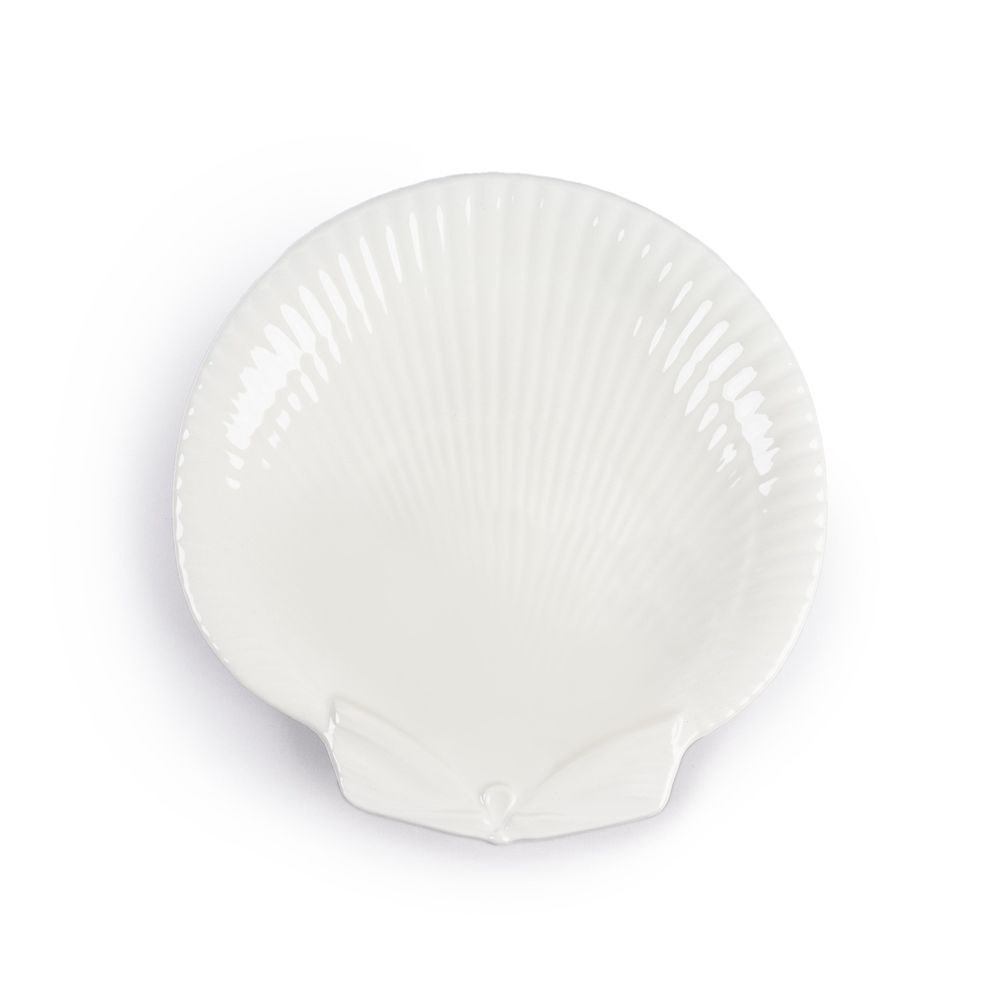 Assiettes de réception - Venus White Dessert Plates - STORIES OF ITALY