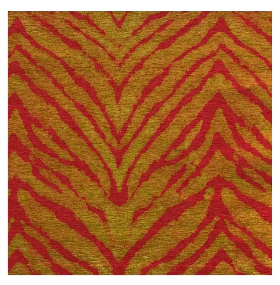 Gifts - Go Wild Red & Gold Embossed Foil Gift Wrap - CASPARI