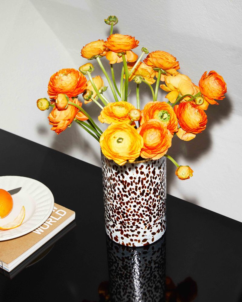 Vases - Macchia su Macchia Ivory & Amber Vase Tall - STORIES OF ITALY