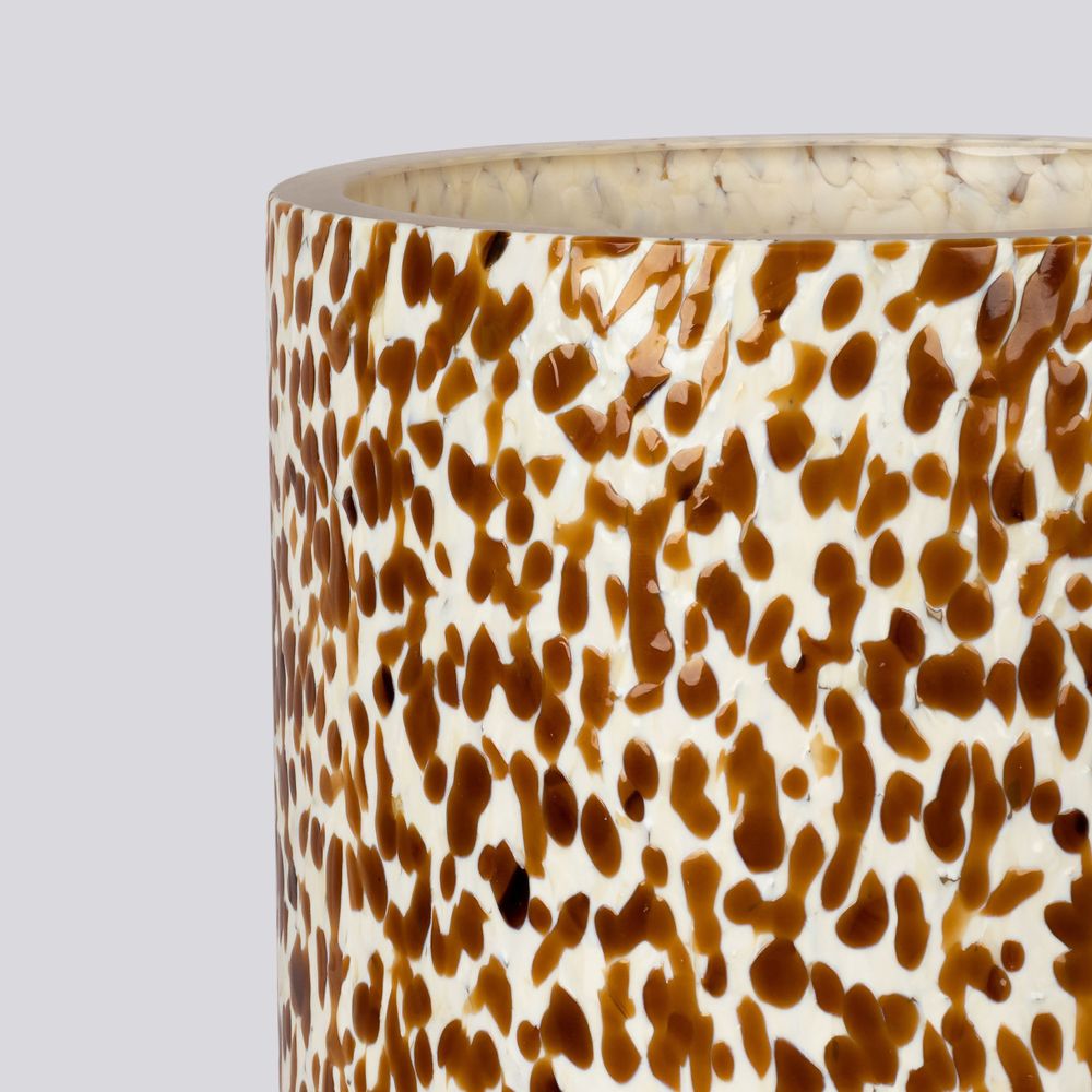 Vases - Macchia su Macchia Ivory & Amber Vase Tall - STORIES OF ITALY