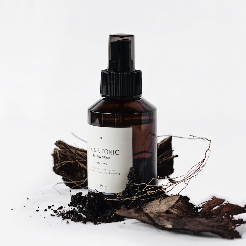 Cadeaux - SKIN&TONIC - ROOTS AROMA spray d'oreiller & bougie naturelle - SKIN&TONIC