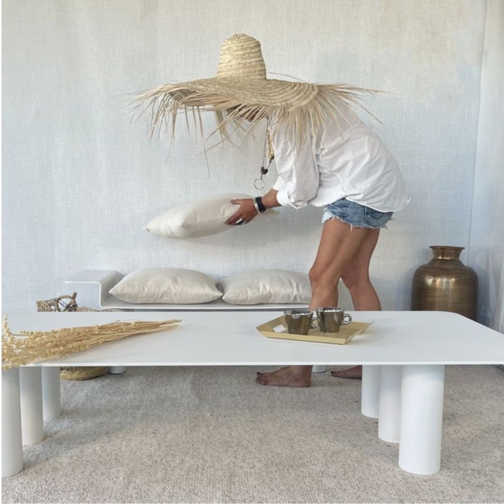 Tables basses - Table basse en métal TAGA - TERRE ET METAL