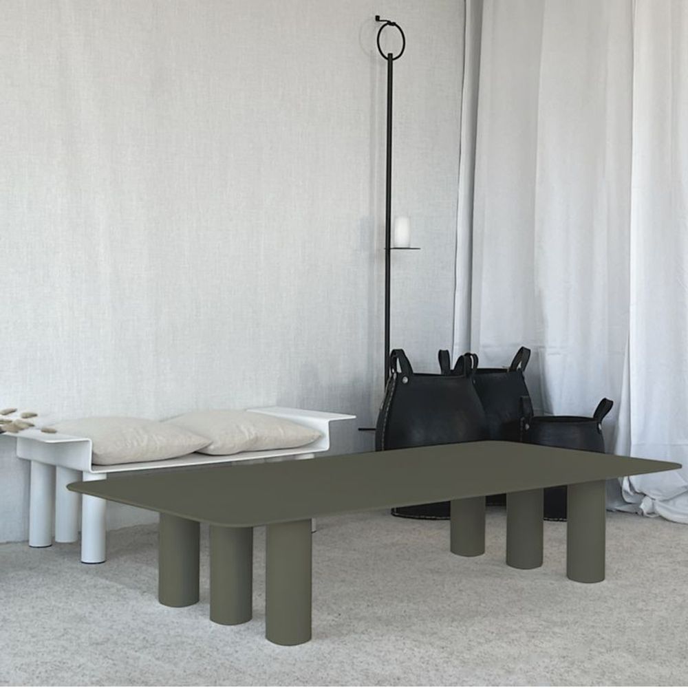 Tables basses - Table basse en métal TAGA - TERRE ET METAL