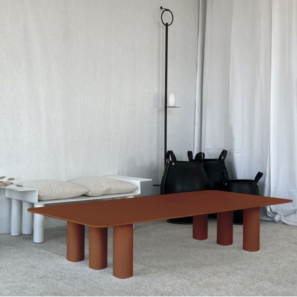 Tables basses - Table basse en métal TAGA - TERRE ET METAL