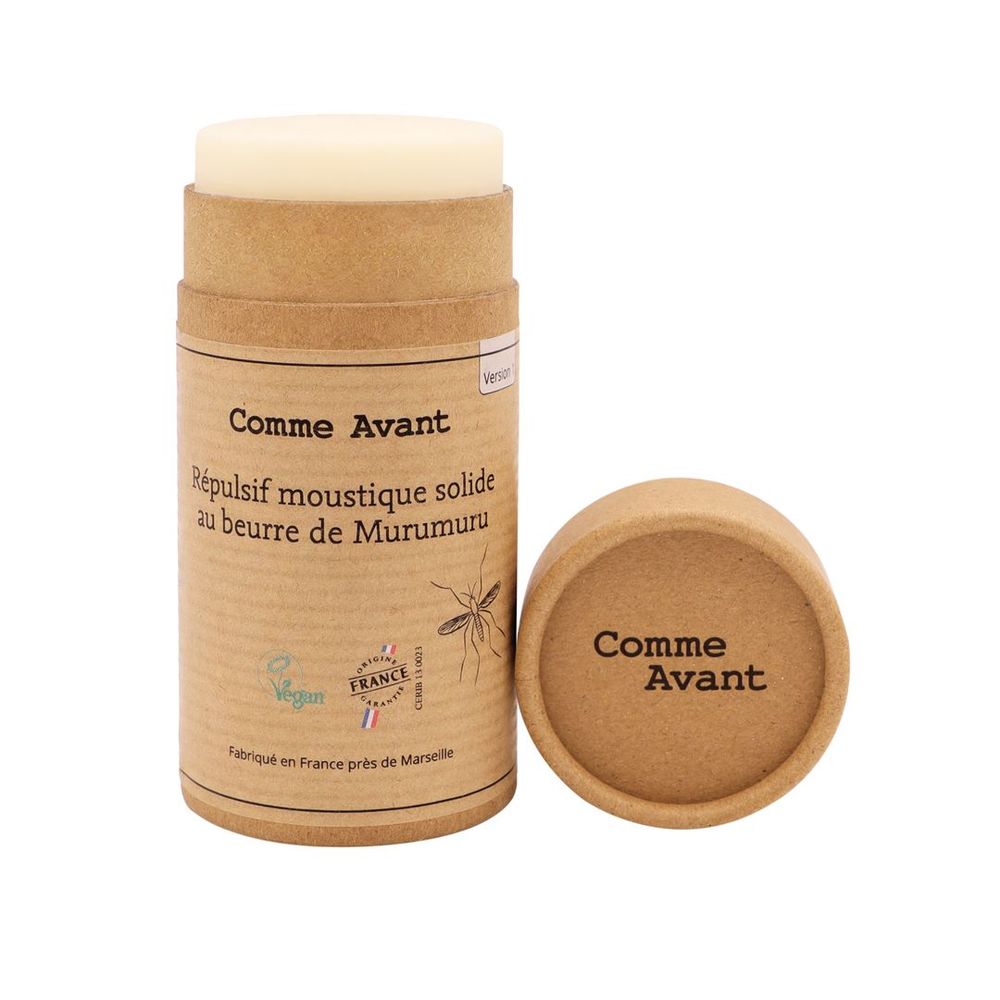 Beauty products - Organic Murumuru Butter Solid Mosquito Repellent - COMME AVANT