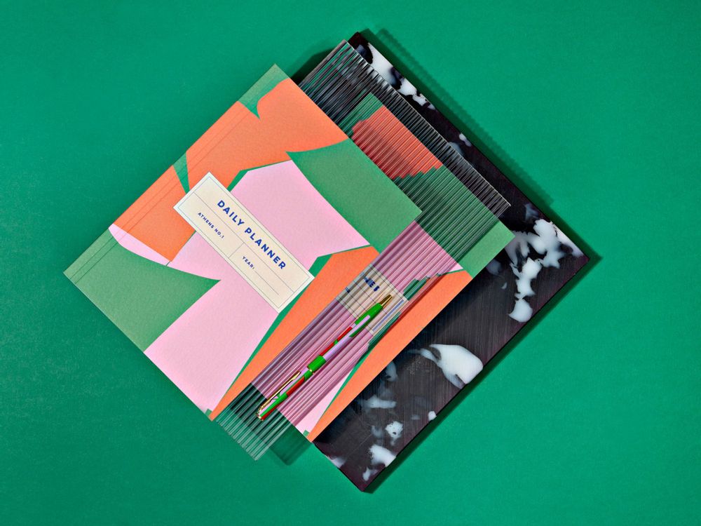 Papeterie - Agendas journaliers à ouverture à plat - THE COMPLETIST