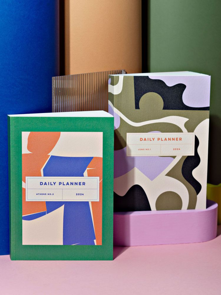 Papeterie - Agendas journaliers à ouverture à plat - THE COMPLETIST