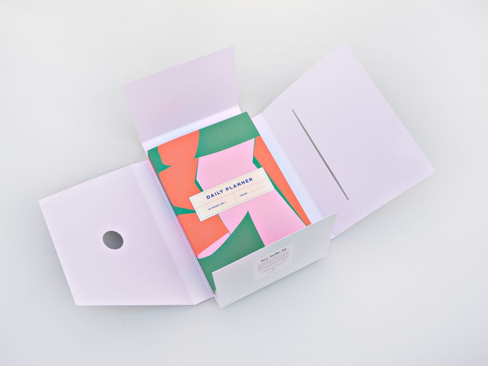 Papeterie - Agendas journaliers à ouverture à plat - THE COMPLETIST