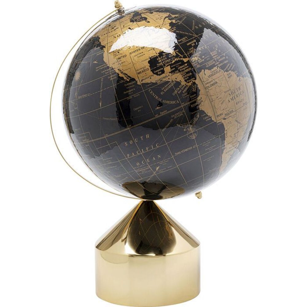 Objets de décoration - Objet décoratif Globe Top doré 47cm - KARE DESIGN