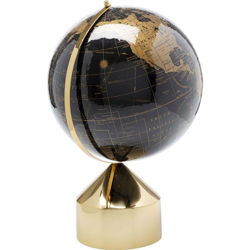 Objets de décoration - Objet décoratif Globe Top doré 47cm - KARE DESIGN