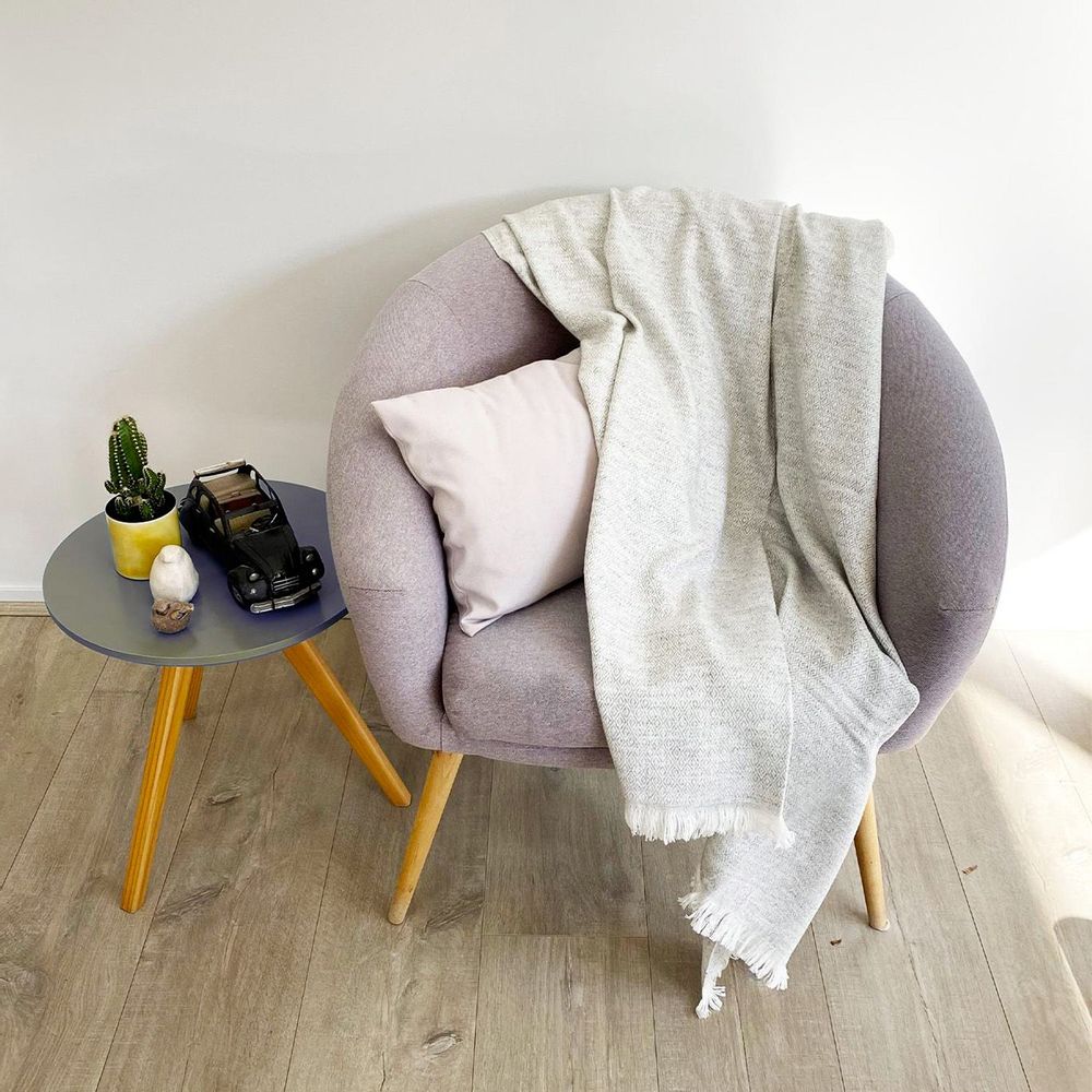 Throw blankets - Lightweight cashmere and wool blanket - LES JARDINS DE LA COMTESSE