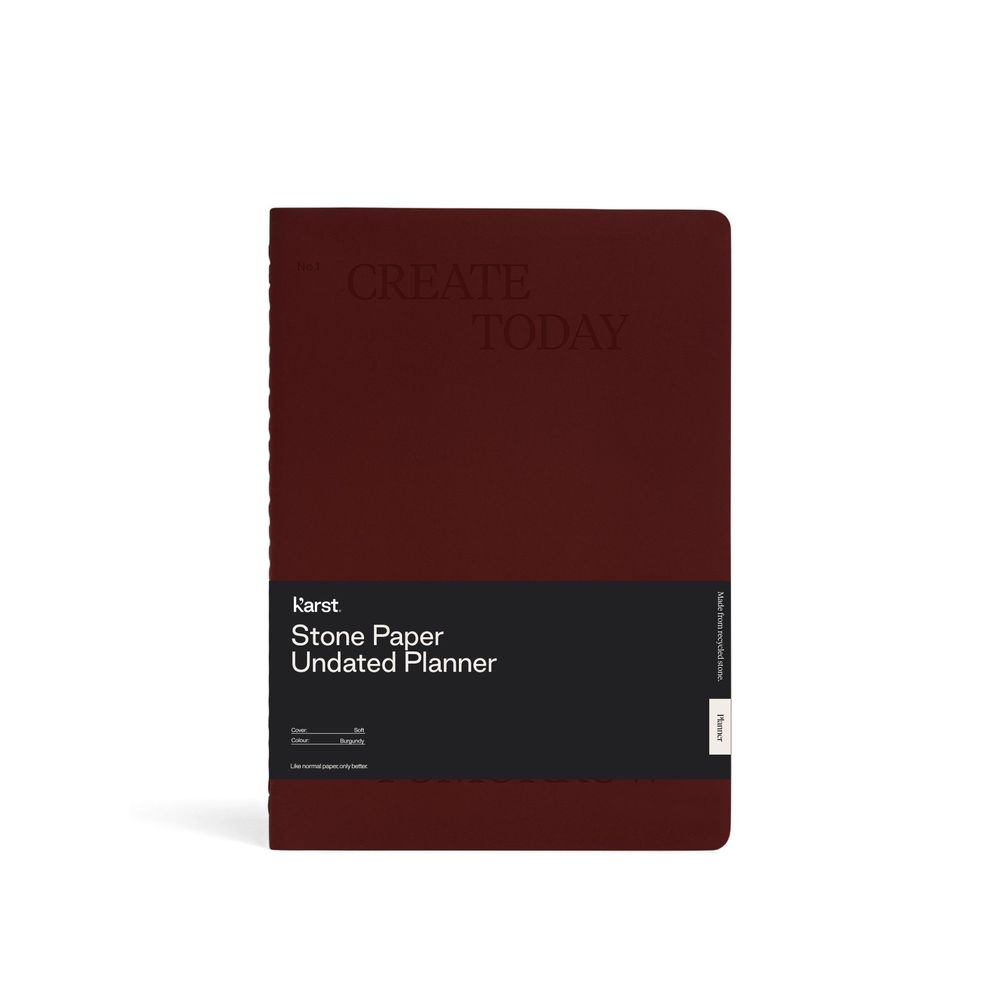 Stationery - Undated Planner - KARST