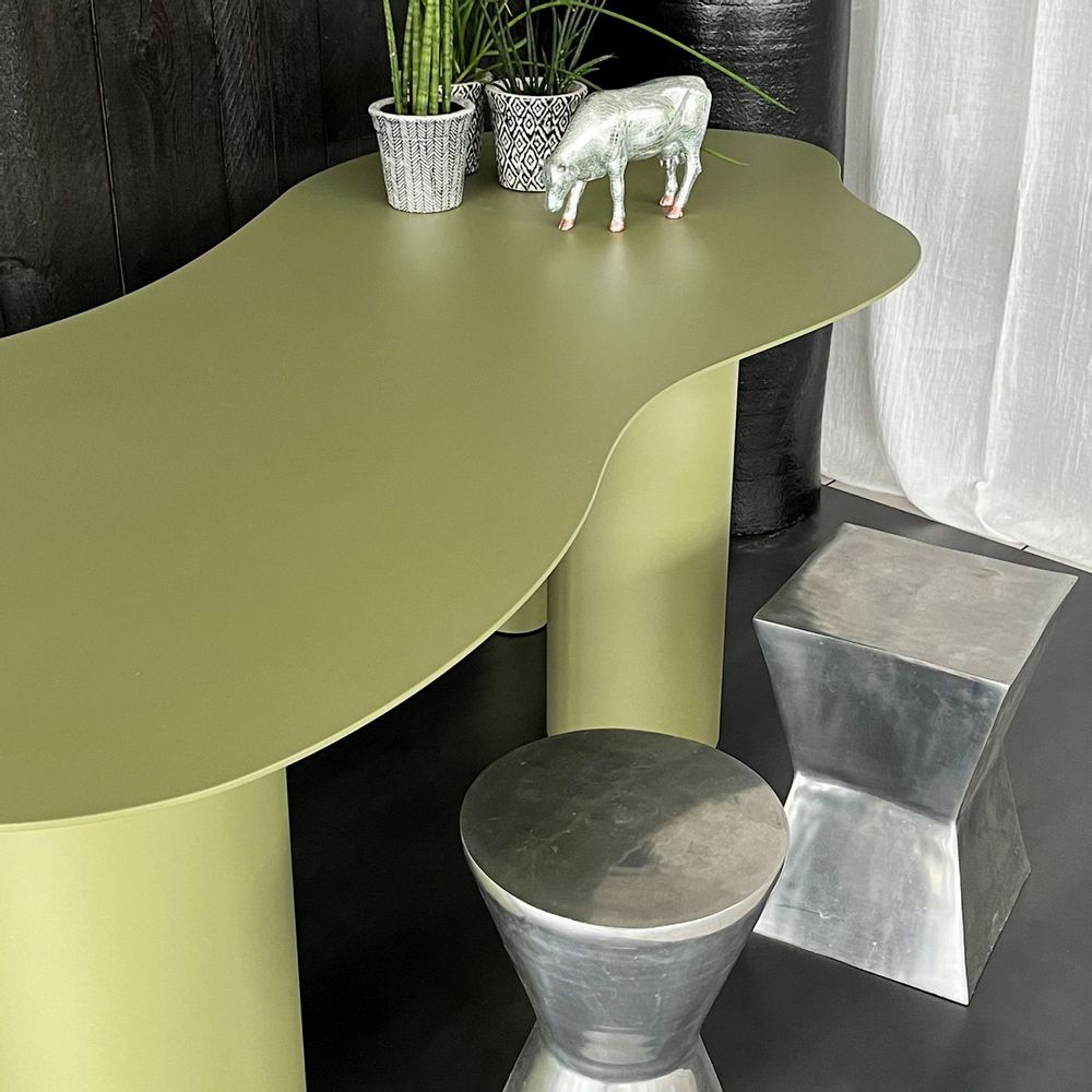 Tables Salle à Manger - Table ou bureau en métal Komodo - TERRE ET METAL