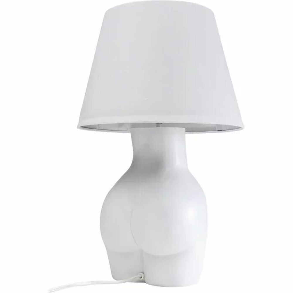 Lampes de table - Lampe à poser Donna blanc 48cm - KARE DESIGN