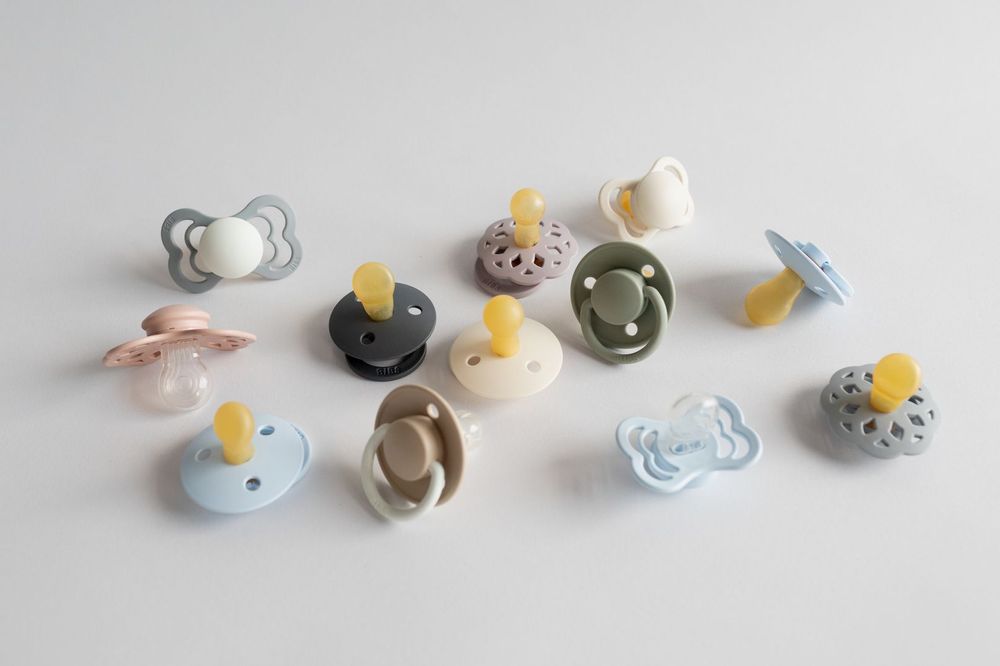Childcare accessories - BIBS pacifiers. - FRENCH FLAIR