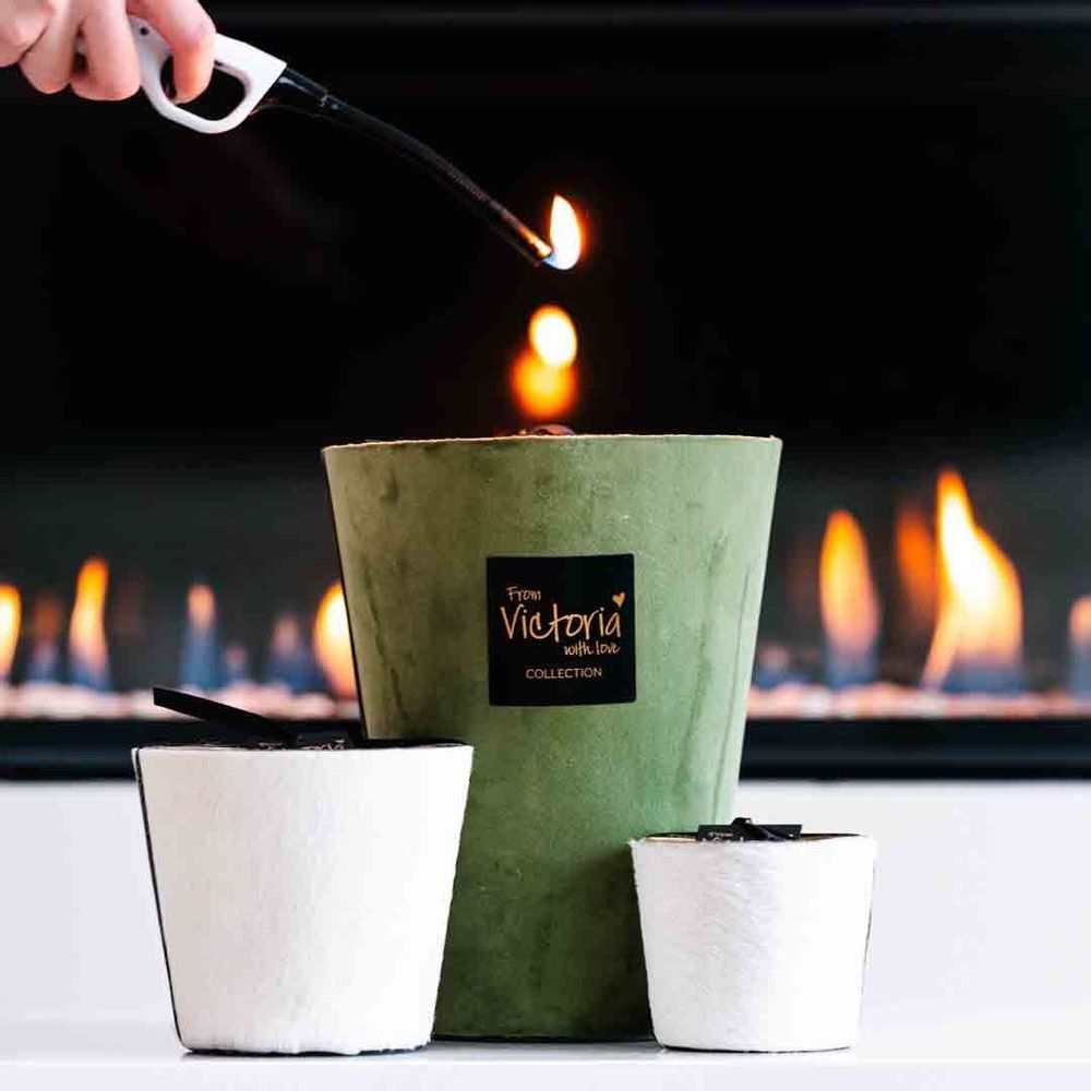 Bougies - COLLECTION VELVET GREEN - VICTORIA WITH LOVE COLLECTION