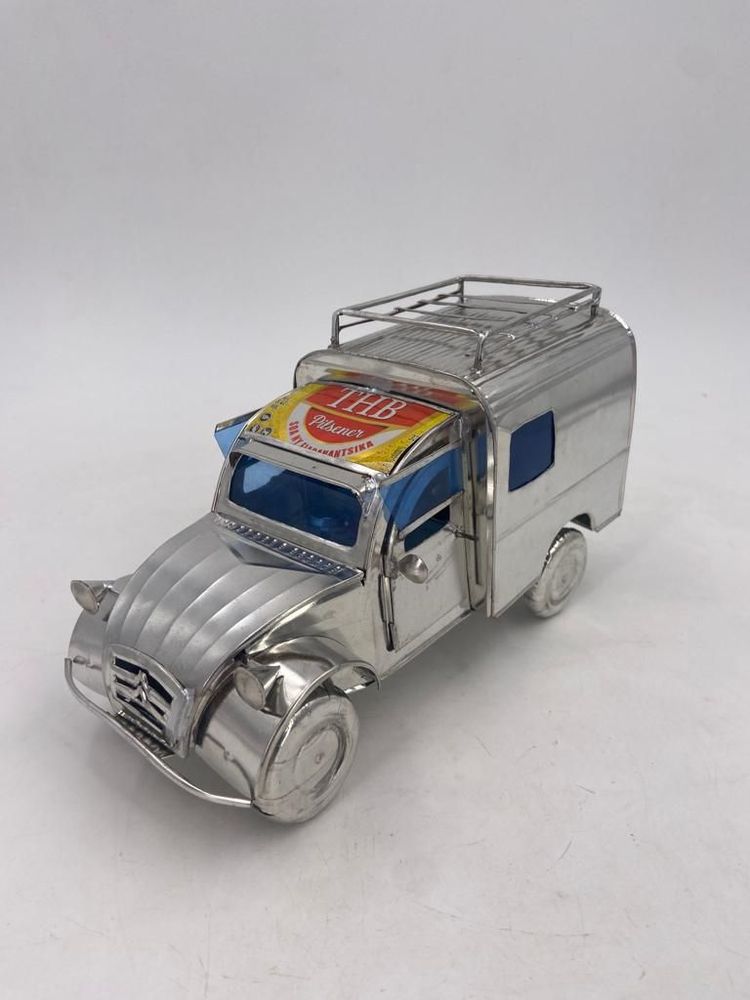 Sculptures, statuettes and miniatures - Bike in recycled cans - BOLONG