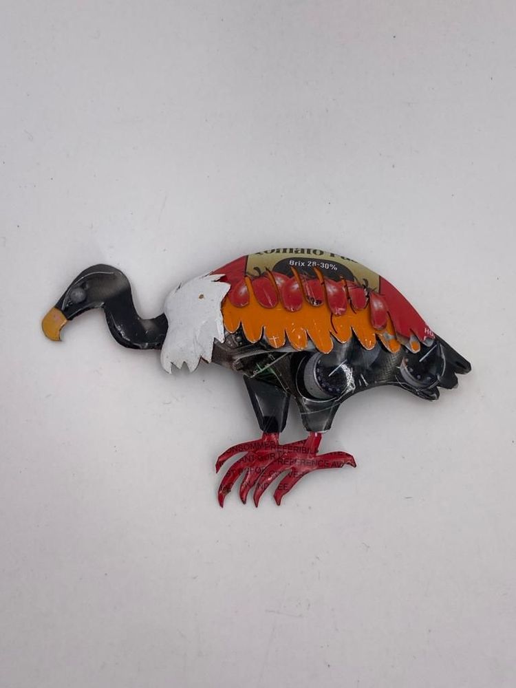 Sculptures, statuettes and miniatures - Bike in recycled cans - BOLONG