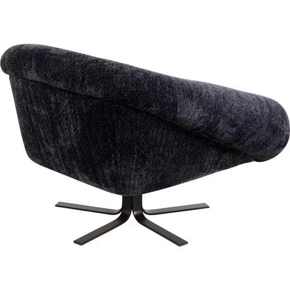 Armchairs - Swivel Armchair Ciao Midnight - KARE DESIGN