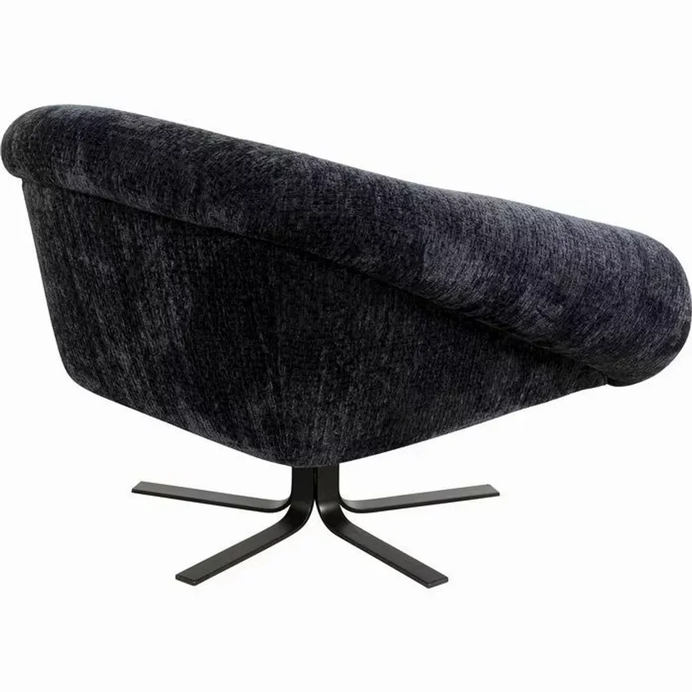 Fauteuils - Fauteuil pivotant Ciao Midnight - KARE DESIGN
