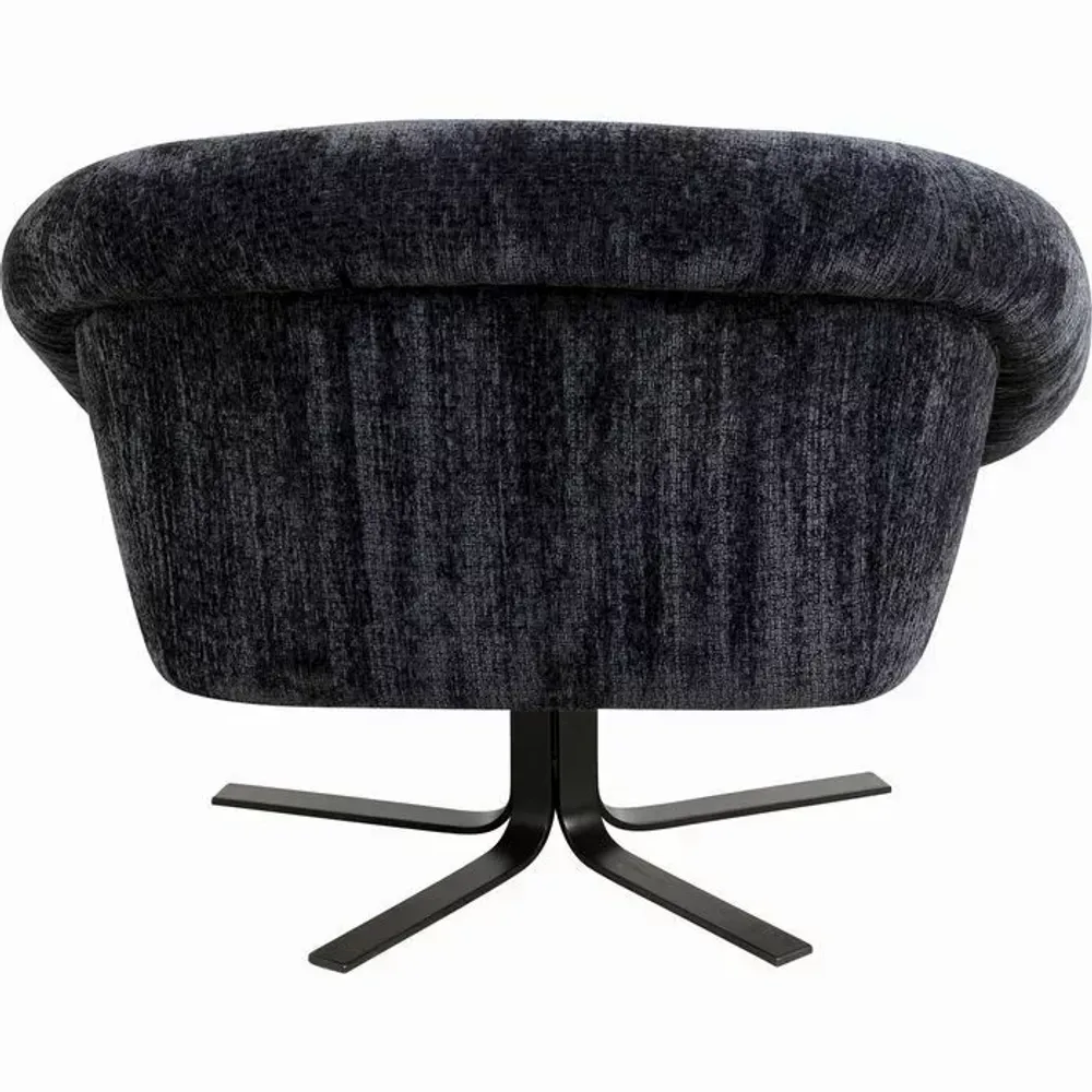 Fauteuils - Fauteuil pivotant Ciao Midnight - KARE DESIGN