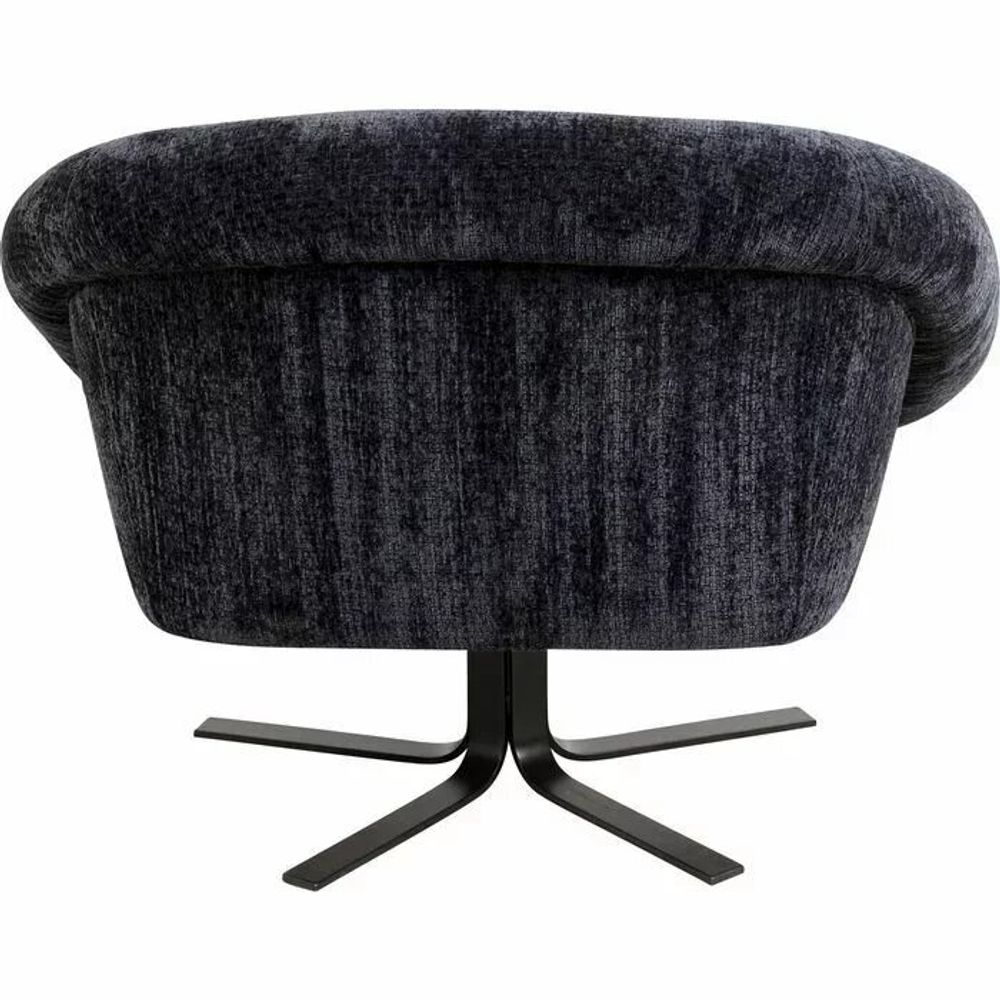 Armchairs - Swivel Armchair Ciao Midnight - KARE DESIGN