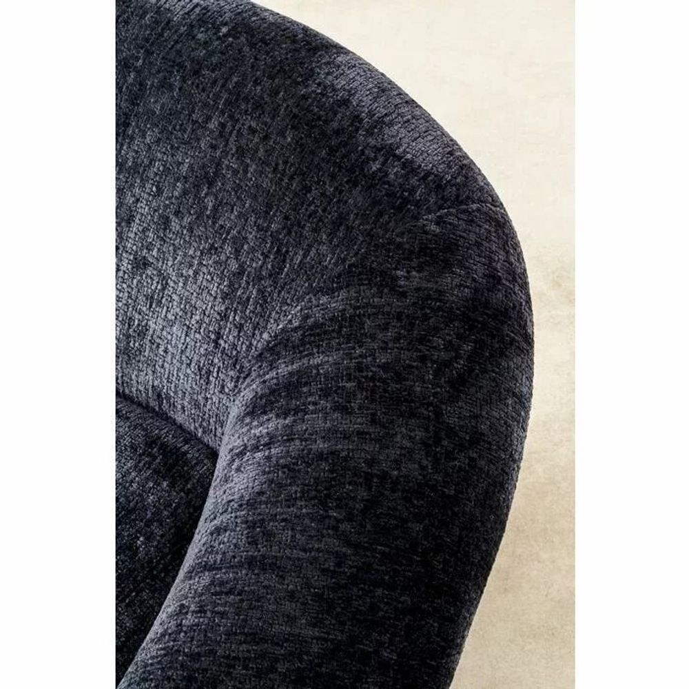 Armchairs - Swivel Armchair Ciao Midnight - KARE DESIGN
