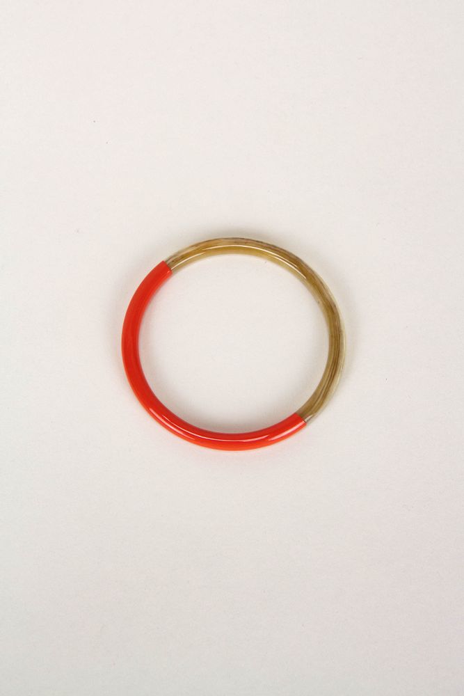 Bracelets - Horn and lacquer round bangles - L INDOCHINEUR X RIVÊT