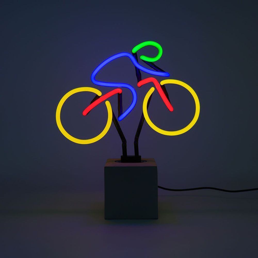 Lampes de table - Néon sur socle - Vélo - LOCOMOCEAN