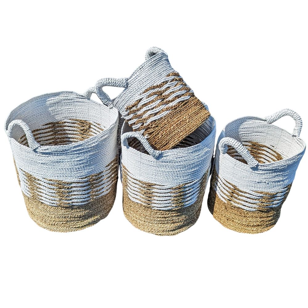 Laundry baskets - Set of 4 laundry baskets - PRO (Bali) - BALINAISA