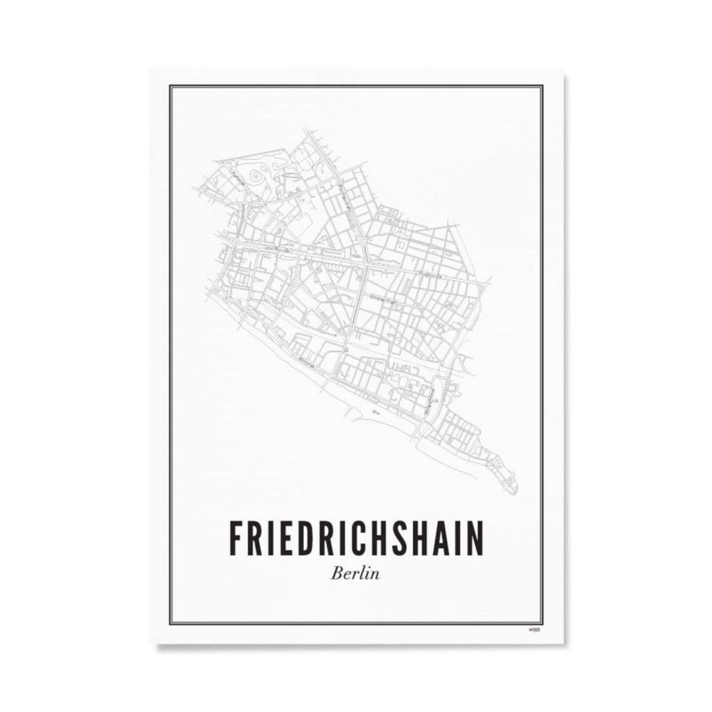 Photos d'art - Impression - Berlin - Friedrichshain - WIJCK.